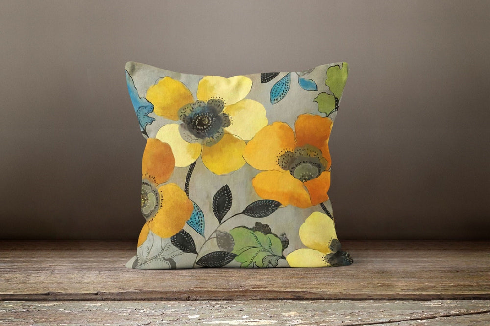 Floral Decorative Pillow