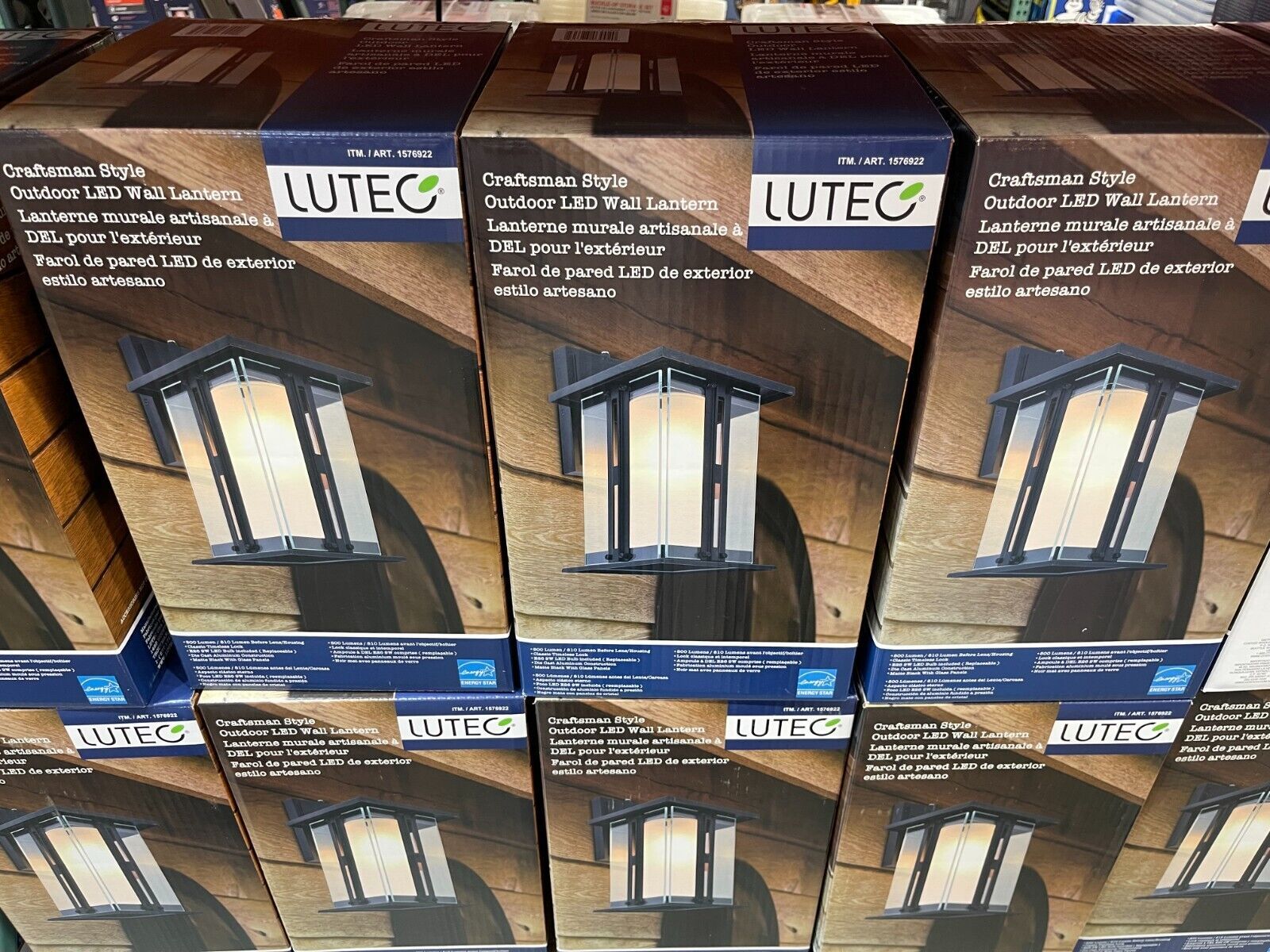 Lutec Craftsman-Style Light