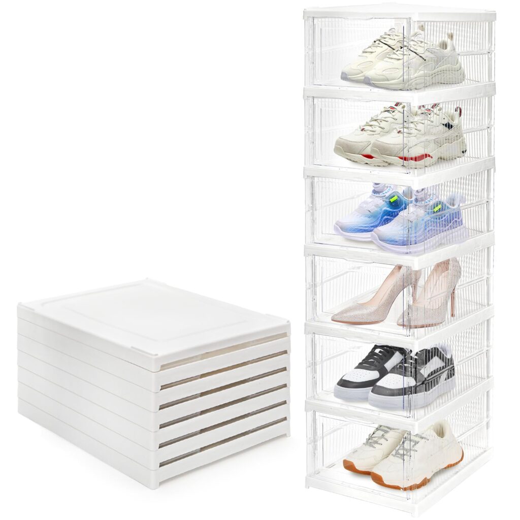 Stackable Shoe Boxes (4-Pack)