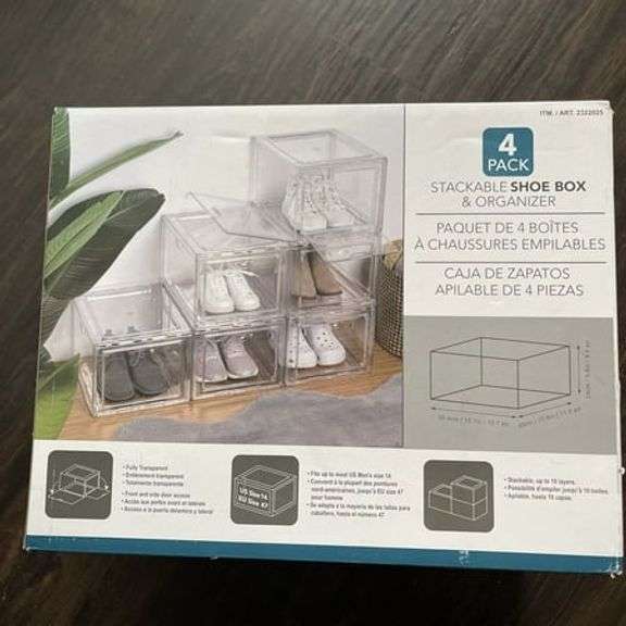 Standby Shoe Boxes (4-Pack)